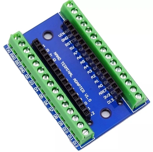 Nano Expansion Terminal Board IO Shield Adapter für Arduino Nano 