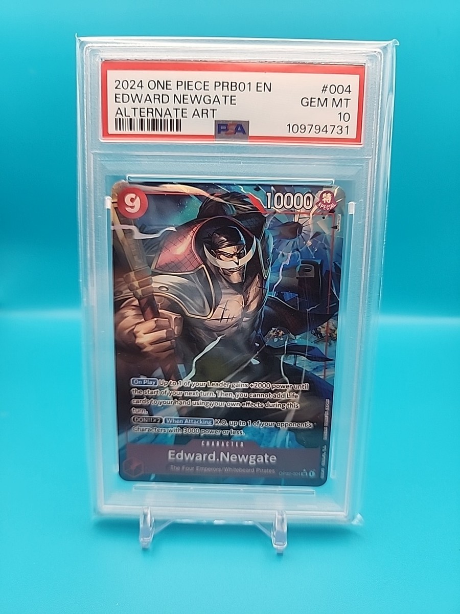Edward.Newgate (OP02-004) (Alternate Art) OP02-004 Premium