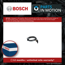 Image of ABS Sensor fits BMW 330D 3.0D Rear 05 to 13 Wheel Speed Bosch 34526762476 New