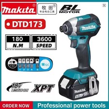 Makita DTD173 Cordless Impact Driver 18V Brushless Motor LXT BL Electric Drill