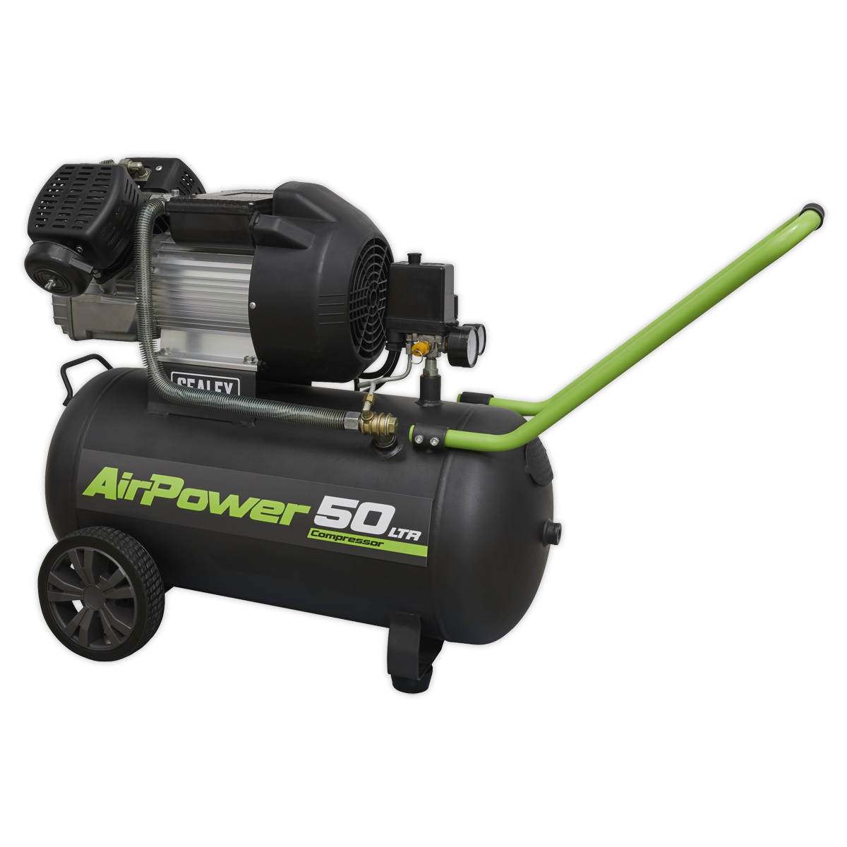 50L V-Twin Direct Drive Air Compressor 3hp
