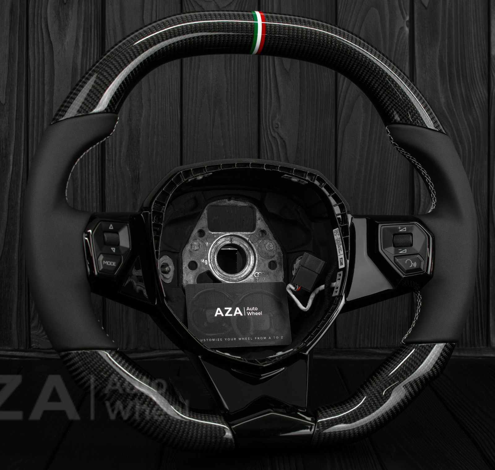 Lamborghini Aventador  SV SVJ Custom Carbon Fiber Steering Wheel Italy