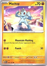 Machop 151 066/165 Common Pokemon Near Mint Pokemon Card