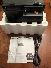 Bell  Howell SoundStar XJ Super 8mm Movie Projector Model 1225 Manuals Box Foam