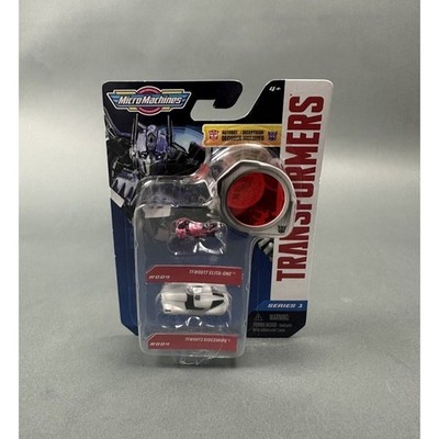 Micro Machines Transformers 2-Pack #004 Elita-One And Sideswipe Series 1 NEW