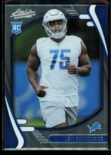 2021 Panini Absolute #157 Levi Onwuzurike Red