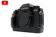 Contax RTS III MF 35mm SLR Black Film Camera Body EXC 4 , Read From JAPAN
