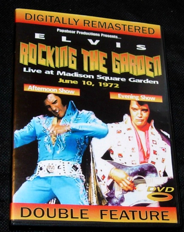 Elvis Presley,Rocking The Garden,1972 Double Feature,DVD,RARE