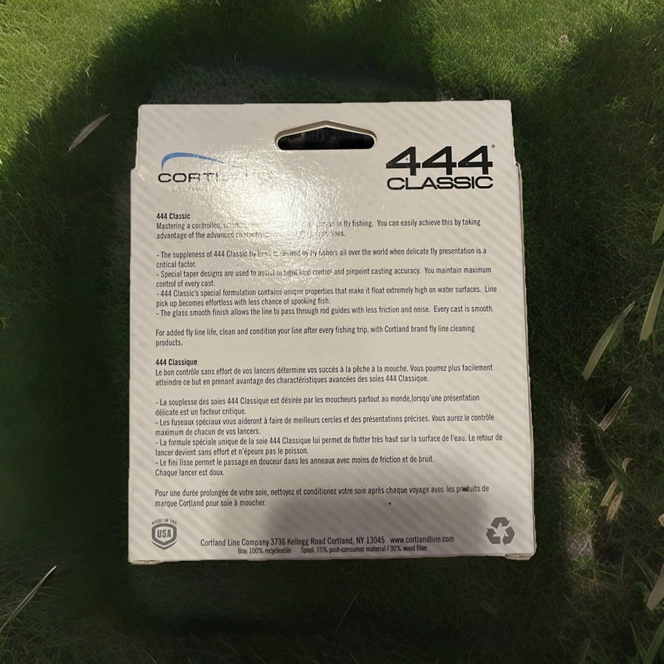 Cortland 444 Peach Fly Line - WF9F Foto 2 de 2