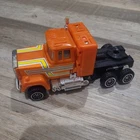 Vintage 1984 Bandai Gobots Gobot STAKS stacks Transformer Orange Semi Truck