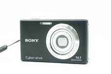 SONY Cyber shot DSC-W550 14.1MP 4.0x Compact Digital Camera Black Japanese