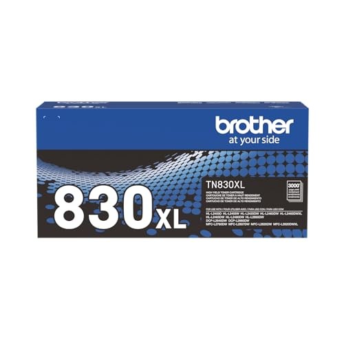 Brother Genuine TN830XL Black High Yield Printer Toner Cartridge - Print up t... - 第 2/8 張圖片