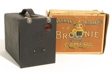 Vintage Kodak No 2 Brownie Camera w/ Original Early 1900's Box