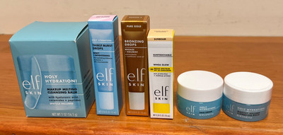 Elf Holy Hydrating Makeup Melting Cleansing Balm 2oz + 5 Travel Size