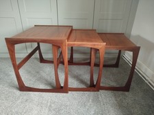 G-Plan Quadrille Teak Nest Of Tables Mid-Century TA 