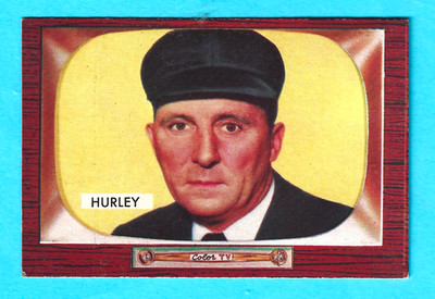 1955 Bowman #260 Edwin H. Hurley Umpire Hi#