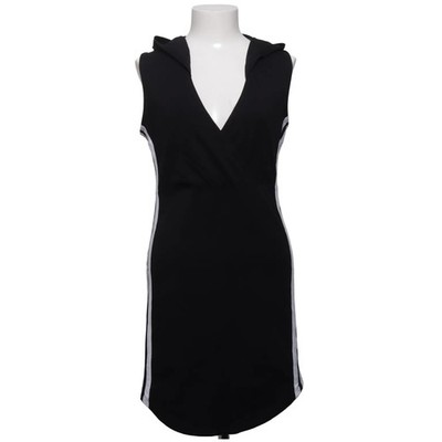 77th Flea, Kapuzenkleid, Größe: L, Schwarz/Weiß, Baumwolle/Elasthan #dJC