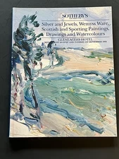 Sotheby's Auction Catalog- Silver Jewels Wamyss Ware Scottish Aug 31 Sep 1, 1992