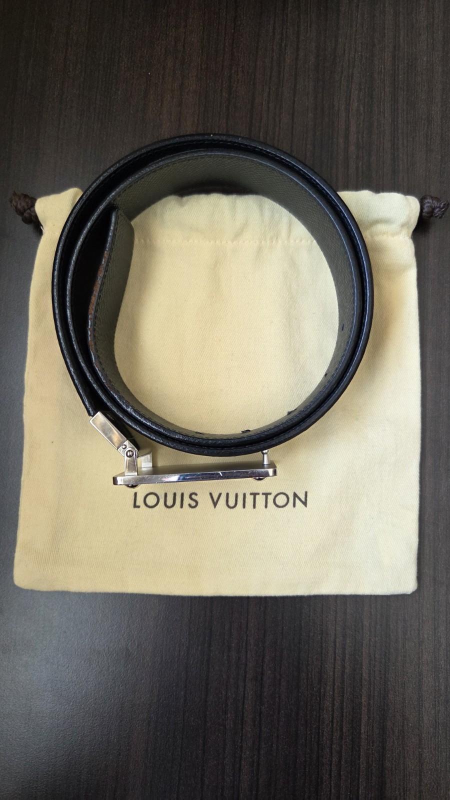 Louis Vuitton Damier Graphite Reversible Belt image 8