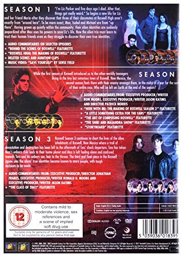 Roswell - Season 1-3 [DVD] [2000] - DVD  3IVG The Cheap Fast Free Post