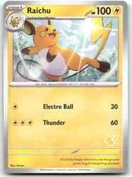 Raichu (Pikachu Stamped) My First Battle Deck Promo