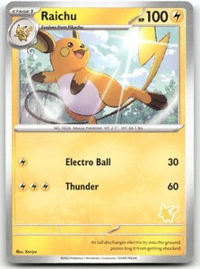 Raichu (Pikachu Stamped) My First Battle Deck Promo
