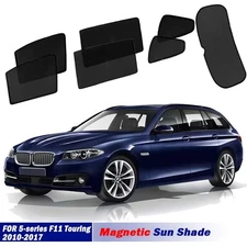 Magnetic Sun Shades For BMW 5-series touring F11 10-16 Front Windows Sun Blind