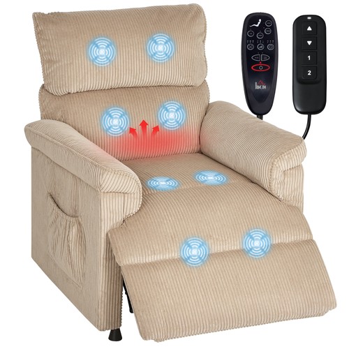 HOMCOM Massage Recliner with
