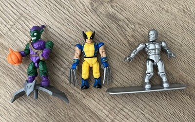 Mega Bloks / Marvel Ultra Rare s Series 1,2,3, Silver Surfer, Wolverine + Goblin