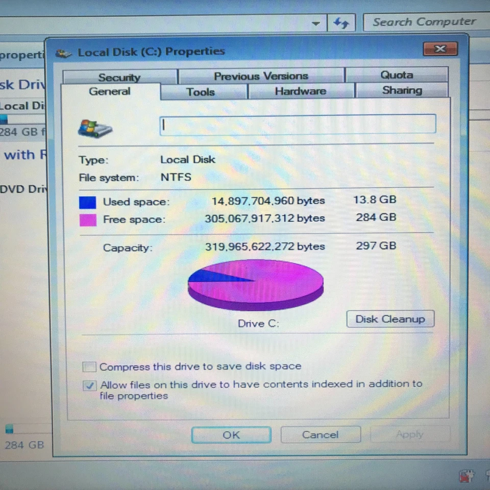 DELL OPTIPLEX 380 SFF Core 2 Duo 2.93GHz 4GB RAM 512G SSD (Windows 7 Pro 64-Bit) - Image 3 of 4