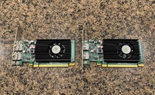 LOT OF 2 NVIDIA NVS 310 1GB PCIE DUAL DISPLAYPORT GRAPHICS CARD