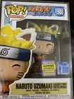 Funko Pop! Naruto Uzumaki 1980 (Sasuke’s Paw Encyclopedia) L.E. with Protector