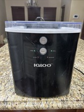 Igloo ICEB33BS Automatyczny blat elektryczny 33 lb Lodziarka, czarny stal nierdzewna