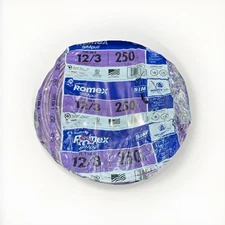 SOUTHWIRE250 Ft. 12/3 Solid Romex Nm-b Wg Copper Electrical Wire Purple 63947855
