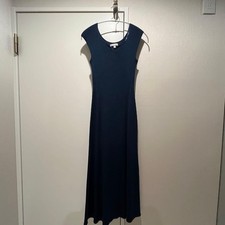 UNIQLO S Blue 3D Knit Dress Women's No Stains Slim Fit