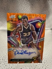 🏆🏀DAVID THOMPSON 2024 Topps Cosmic Chrome Orange Raywave SP Auto /25 #HOF!🏀🏆