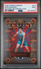 2025 Topps Chrome Basketball Red Refractor Kon Knueppel #D-4 PSA 9