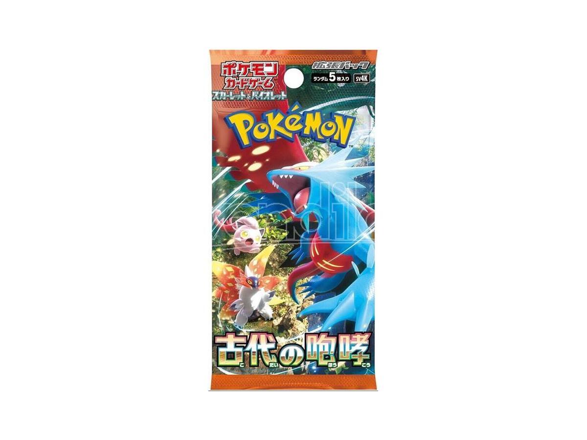Pokemon Ruggito Antico Pacchetto Booster TCG Giapponese 1 Busta (5 Carte)
