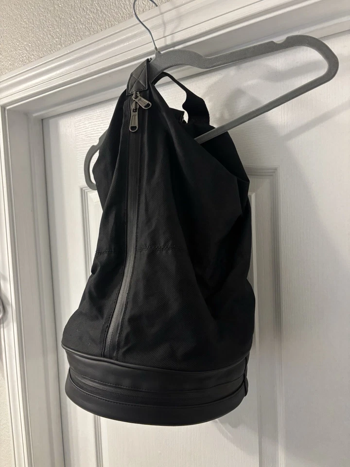 Stella McCartney x Adidas Saco de Gimnasio Mochila Deportiva Rayas Negro 3 Rayas Foto 2 de 4