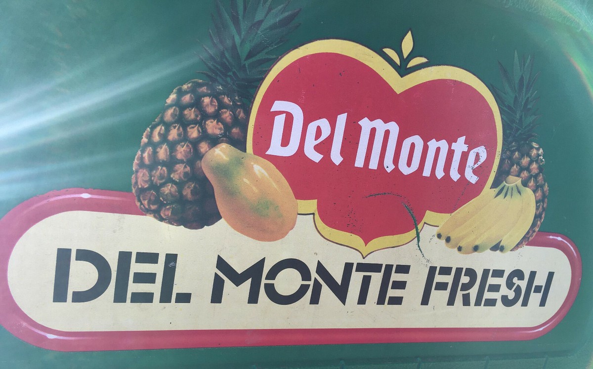 1980’s Del Monte デルモンテ ビンテージ 貯金箱 ピエロ 裏蓋付 Coleman 5286 Del Monte Cooler vintage 1987 green white fresh fruit