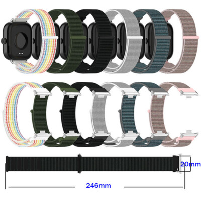 Nylon Loop Strap Watch Band Sports Strap for Mi Band 9 Pro/8 Pro/Redmi Watch4