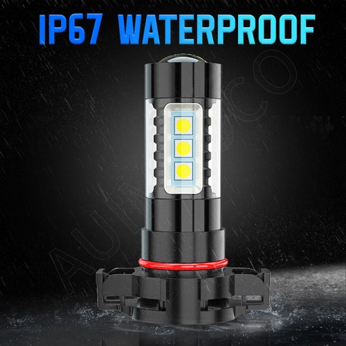 5202/H16 LED Fog Light Bulbs For Chevy Silverado 1500 2500HD 2007-2015 6000K 80W - Picture 5 of 13