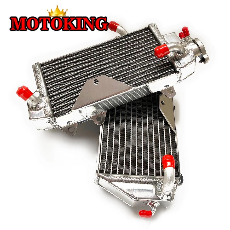 Radiador derecho e izquierdo de aluminio para Kawasaki KX450F KX450 F 2012-2015 2013 2014 Foto 3 de 4