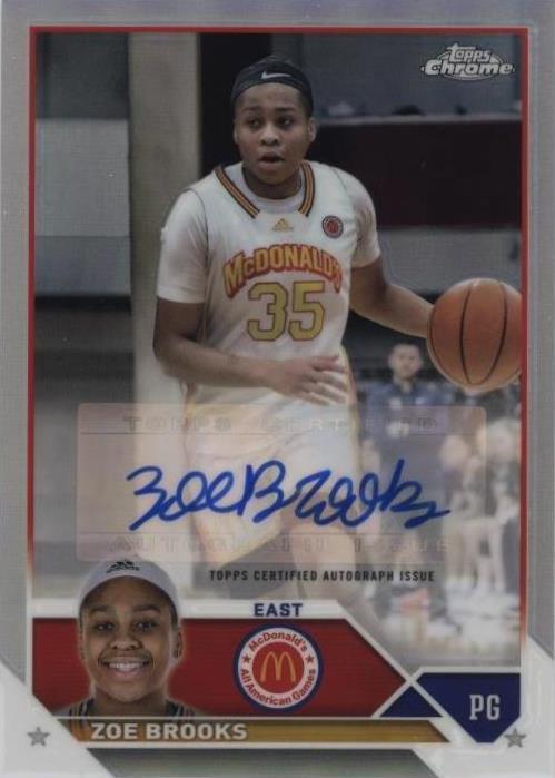 2023 Topps Chrome McDonald's All American - Zoe Brooks #CA-ZB - 1 of 2