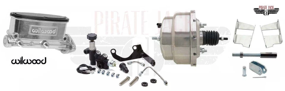 1964-72 GM A Body Wilwood Component freio a disco dianteiro traseiro conversão impulsionador - Imagem 4 de 4