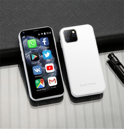 3G Unlocked SOYES XS11 Mini Smart Mobile Card Phone Android Dual SIM Quad Core - 第 12/12 張圖片