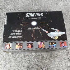 Star Trek - The Telephone - Telemania w/ COA - NCC-1701 Telephone w/Original Box