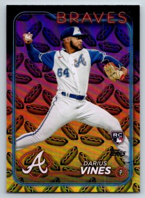 2024 Topps #493 Darius Vines Atlanta Braves