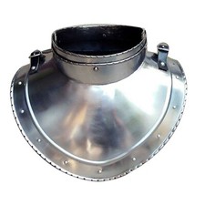 Medieval Knight Gorget Armor Set Warrior Neck Shoulder Gear for LARP Cosplay