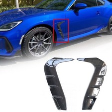 2 stücke Kohlefaser Seite Fender Vent Trim Für Subaru BRZ Toyota GR 86 22-23